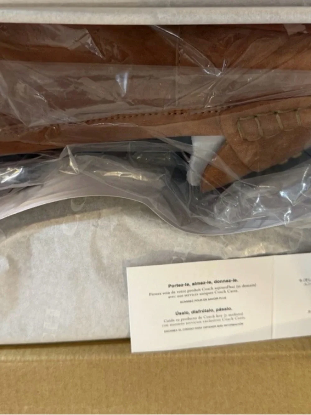 Women’s Coach Sculpt C Sue Driver in Clay, size 9, New in Box